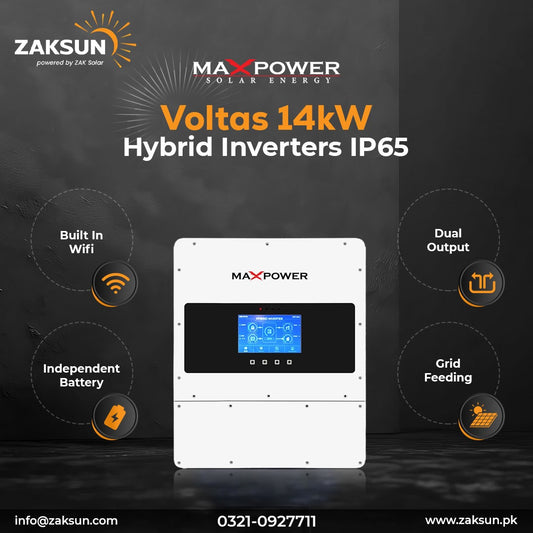 MaxPower Voltas 14kW Hybrid Inverter