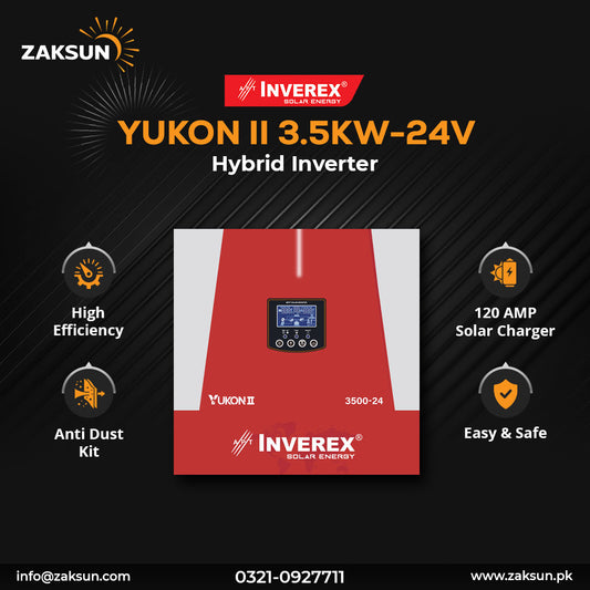INVEREX YUKON II 3.5KW-24V