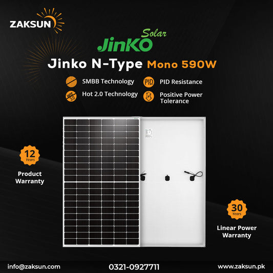 Jinko N Type Mono - 590W