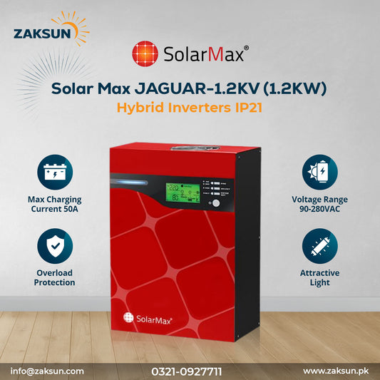 Solar Max JAGUAR-1.2KV (1.2KW) Hybrid Inverter