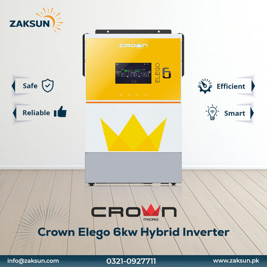 Elego Crown 6Kw Hybrid Inverter