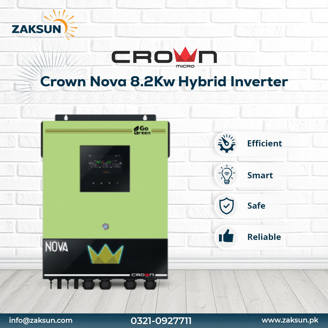 Nova Crown 8.2Kw Hybrid Inverter