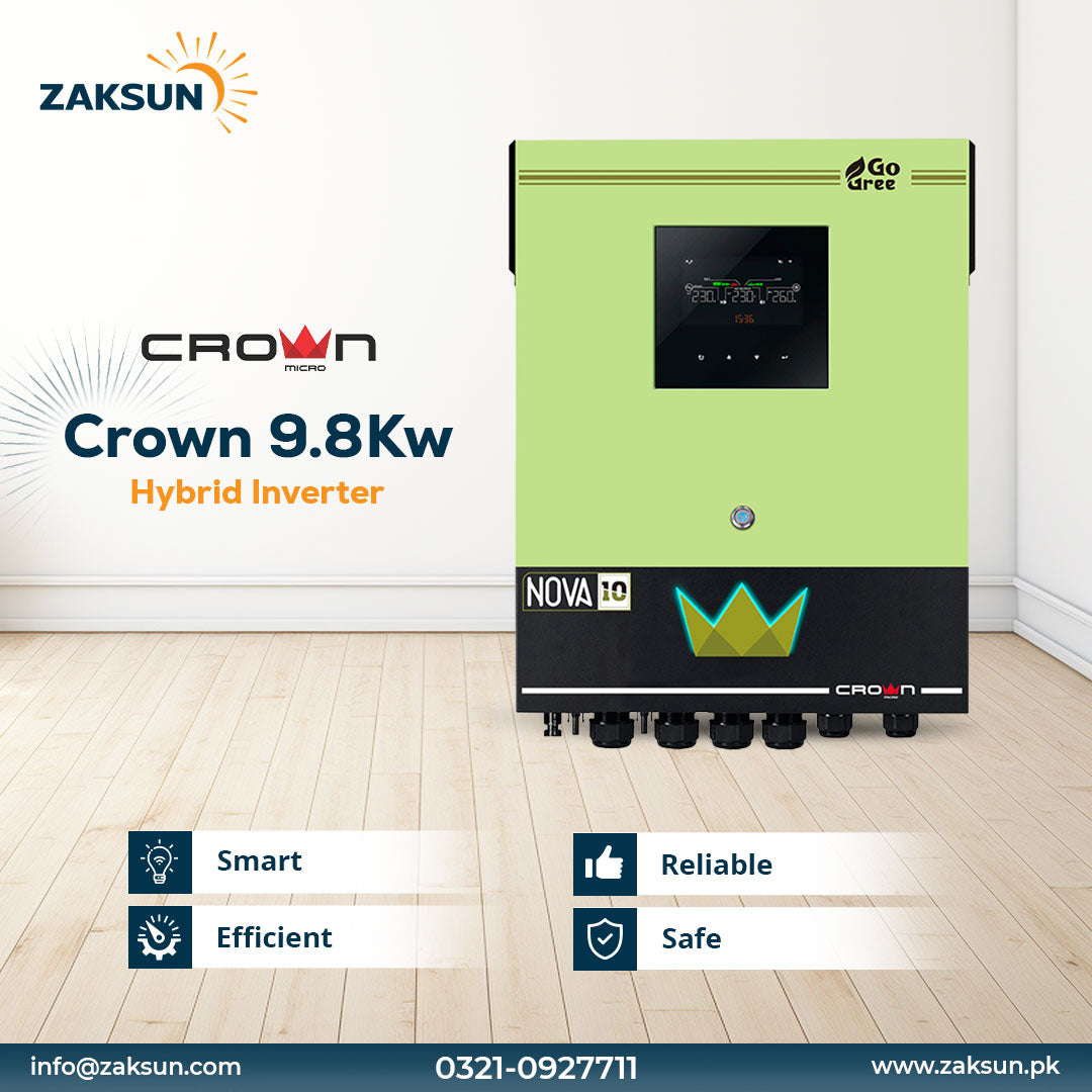 Nova Crown 9.8Kw Hybrid Inverter