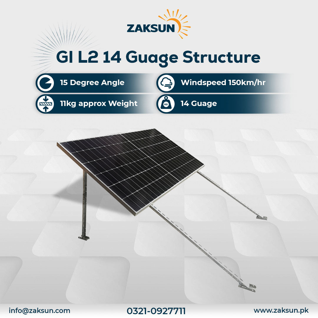 GI L2 14 Guage Solar Structure