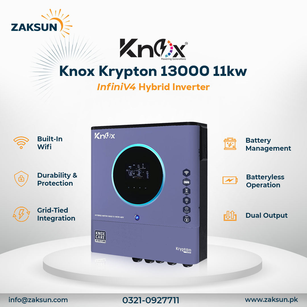 Knox Krypton 13000 11kw Infini V4 Hybrid Invertor