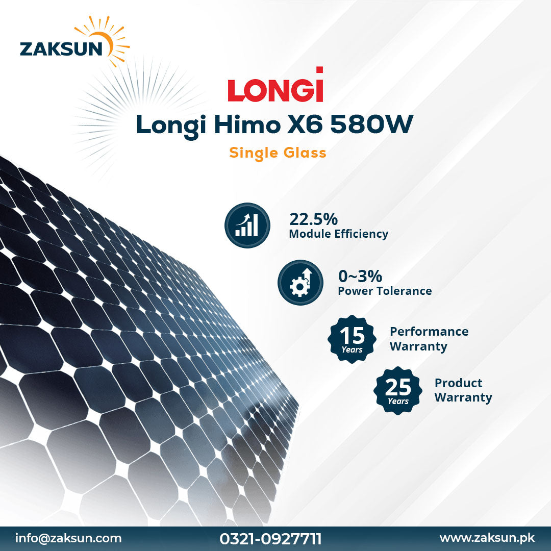 Longi Himo X6 580 Solar Panel