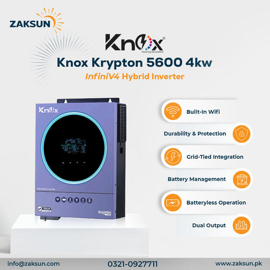 Knox Krypton 5600 4kw Infini V4 Hybrid Invertor