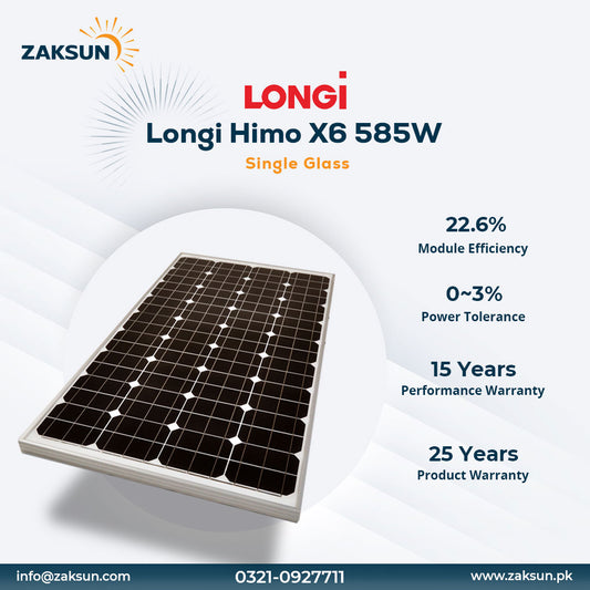 Longi Himo X6 585 Solar Panel