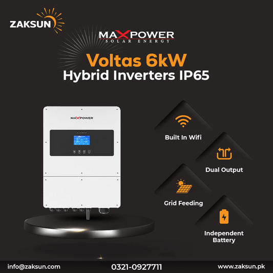 MaxPower Voltas 6kW Hybrid Inverter