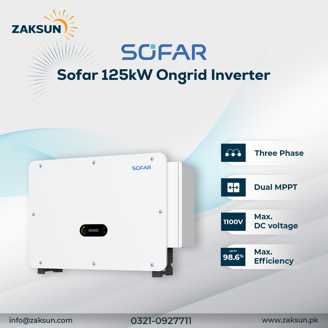 Sofar 125kW On Grid Inverter
