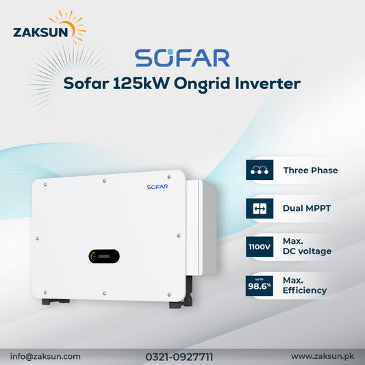 Sofar 125kW On Grid Inverter