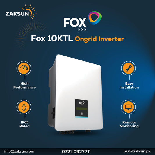 Fox 10KTL On-grid 3 Phase Inverter