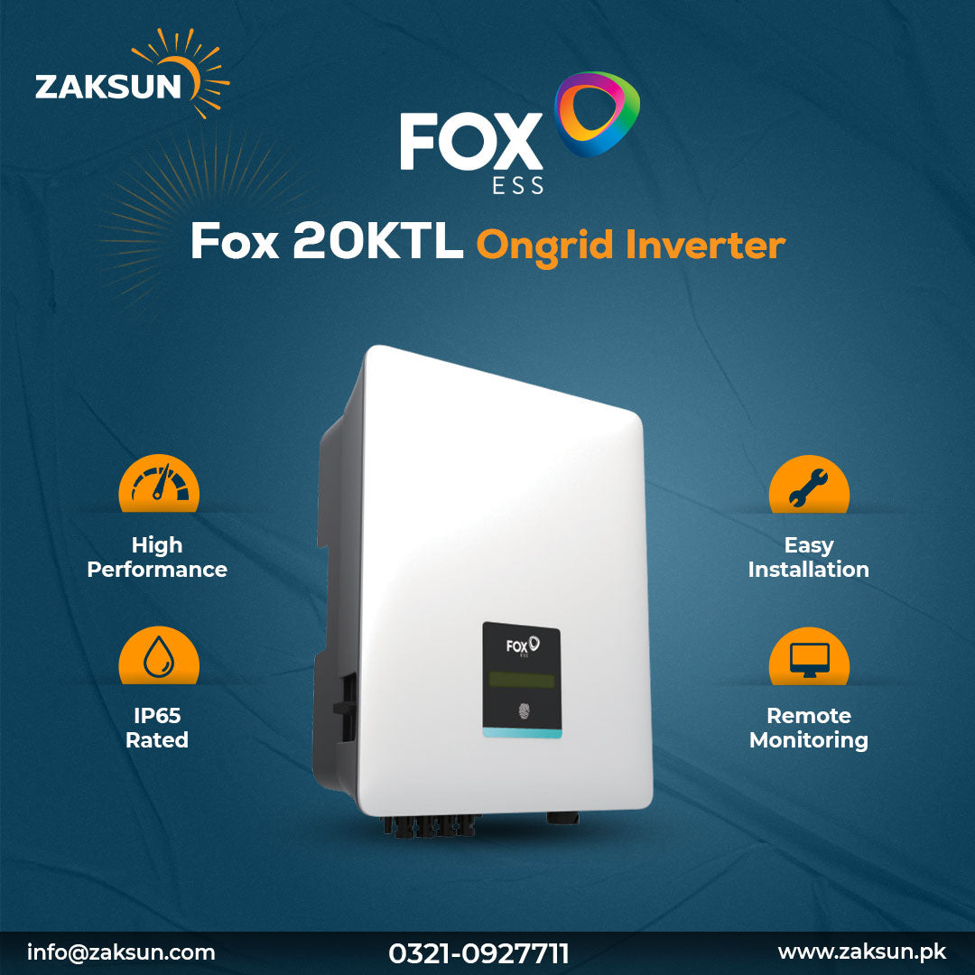 Fox 20KTL On-grid 3 Phase Inverter