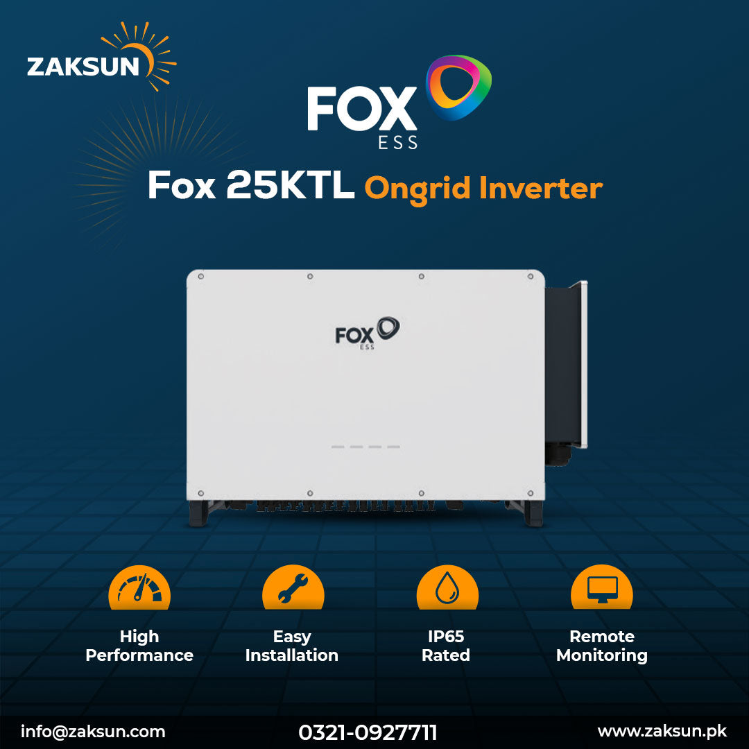Fox 25KTL On-grid 3 Phase Inverter
