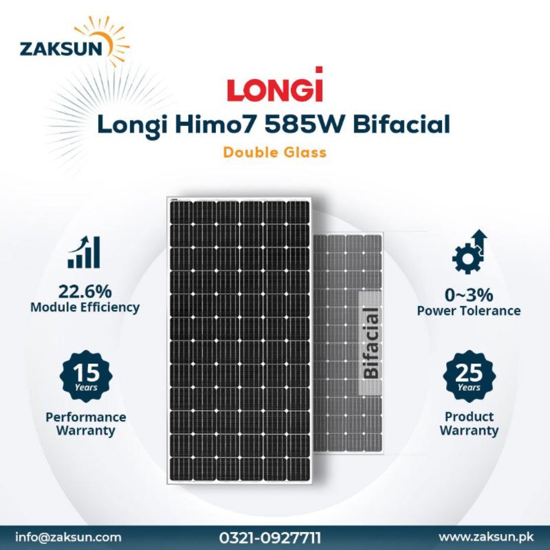 Longi Himo 7 585W Solar Panel