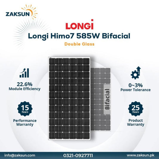 Longi Himo 7 585W Solar Panel