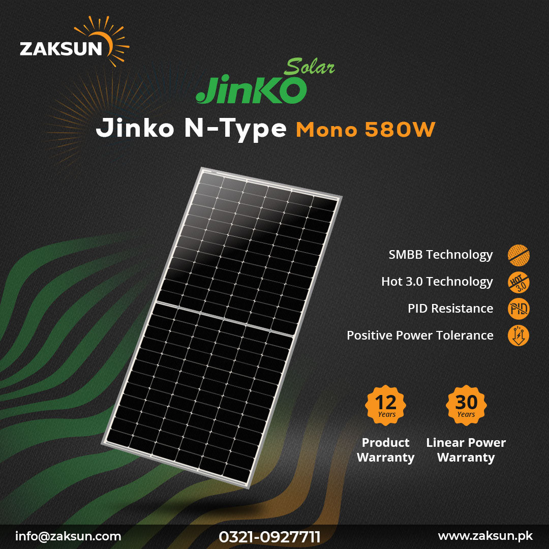 Jinko N Type Mono - 580W