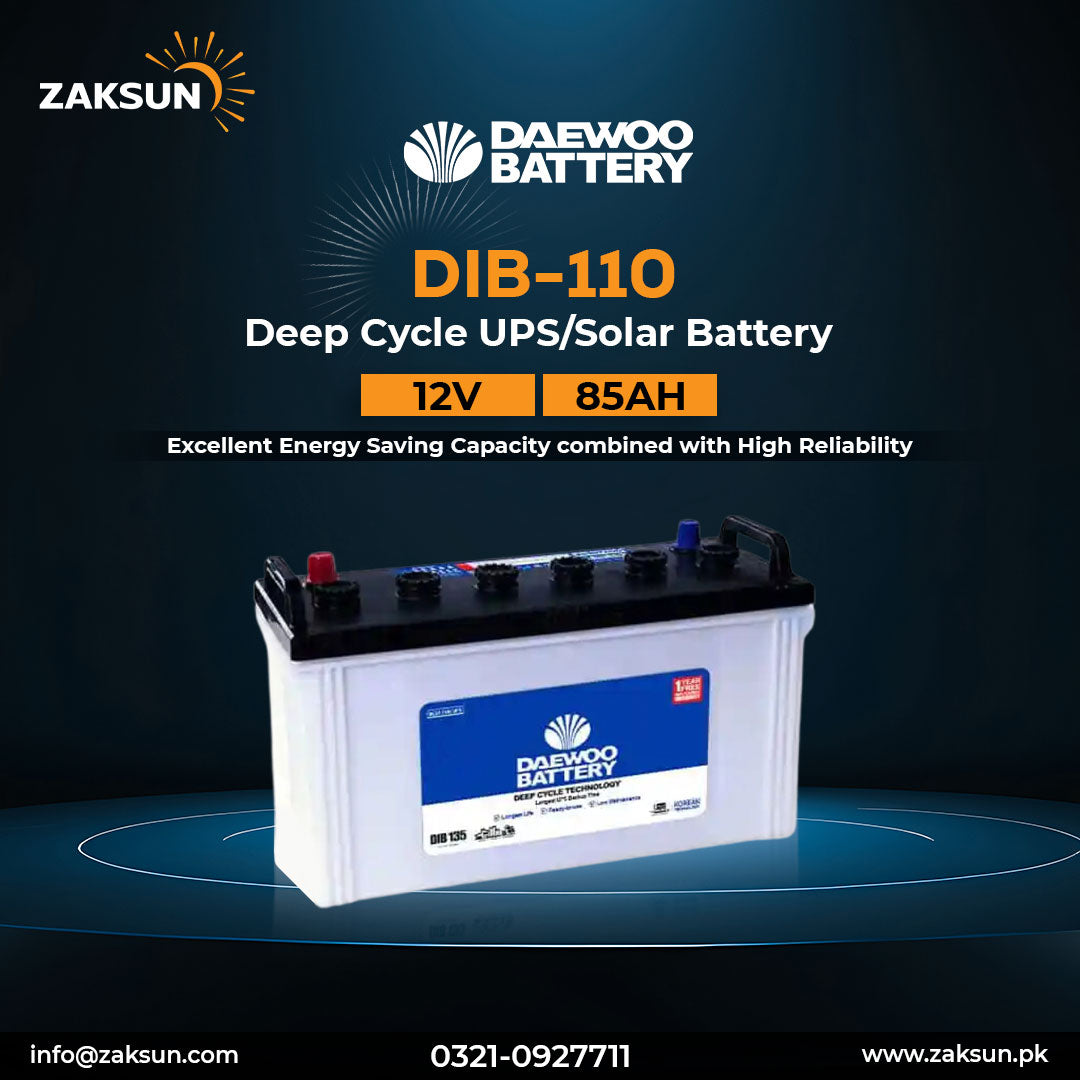 Daewoo DIB-110 (12vx85ah)