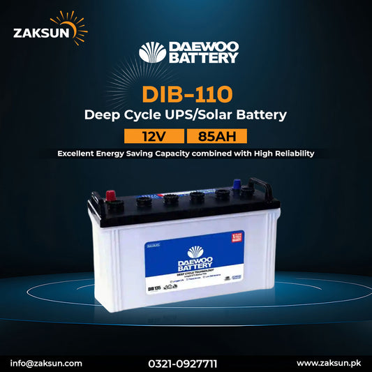Daewoo DIB-110 (12vx85ah)