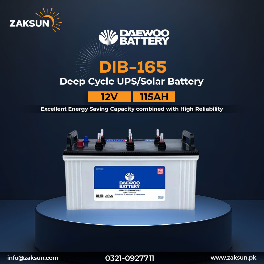 Daewoo DIB-165 (12v 115Ah)