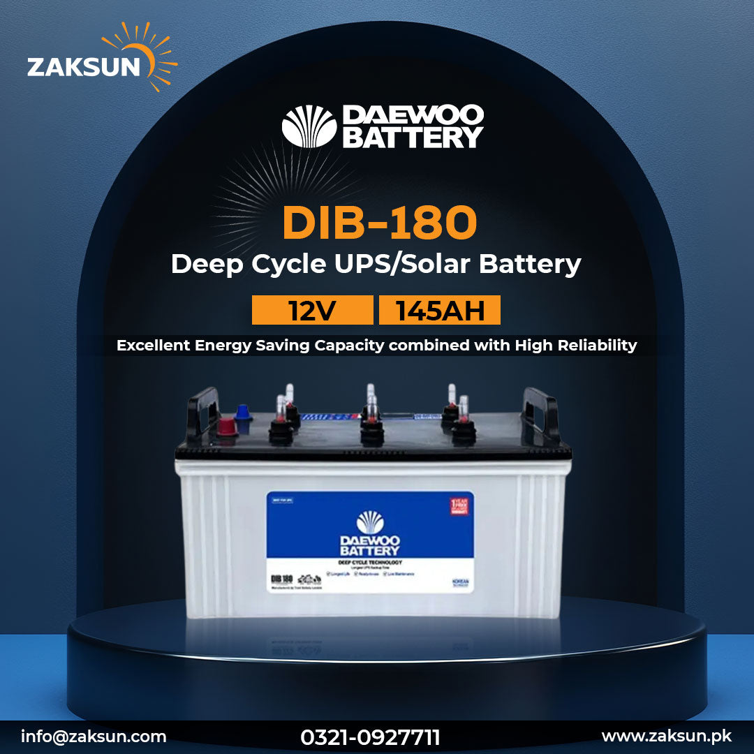 Daewoo DIB-180 (12v 145Ah)
