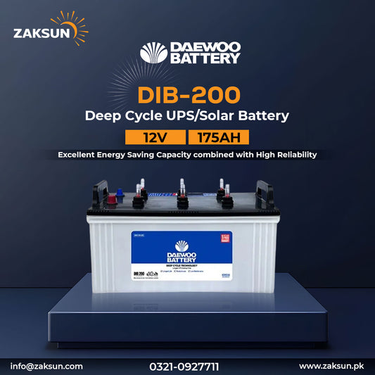 Daewoo DIB-200 (12v 175Ah)