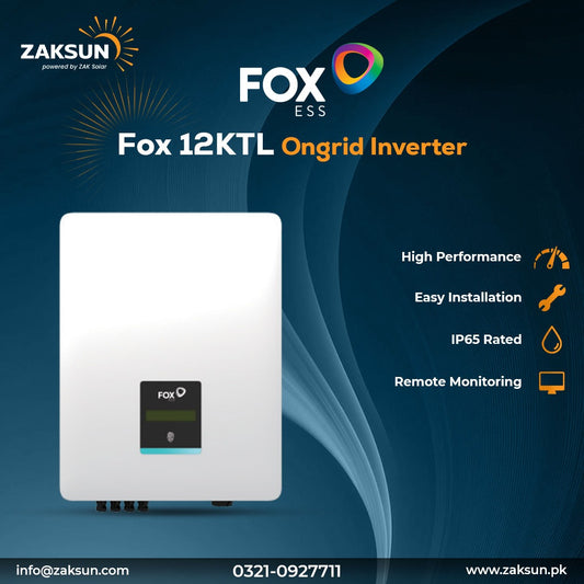 Fox 12KW On Grid Solar Inverter