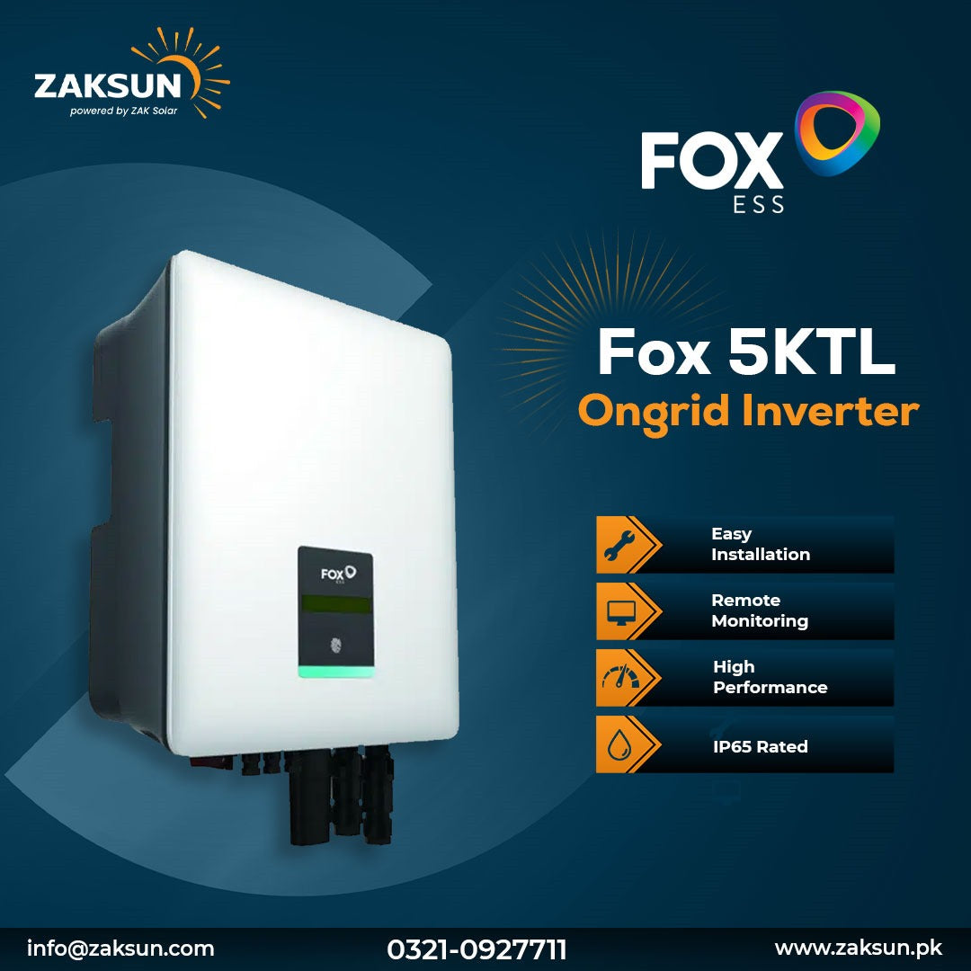 Fox 5KW On Grid Solar Inverter