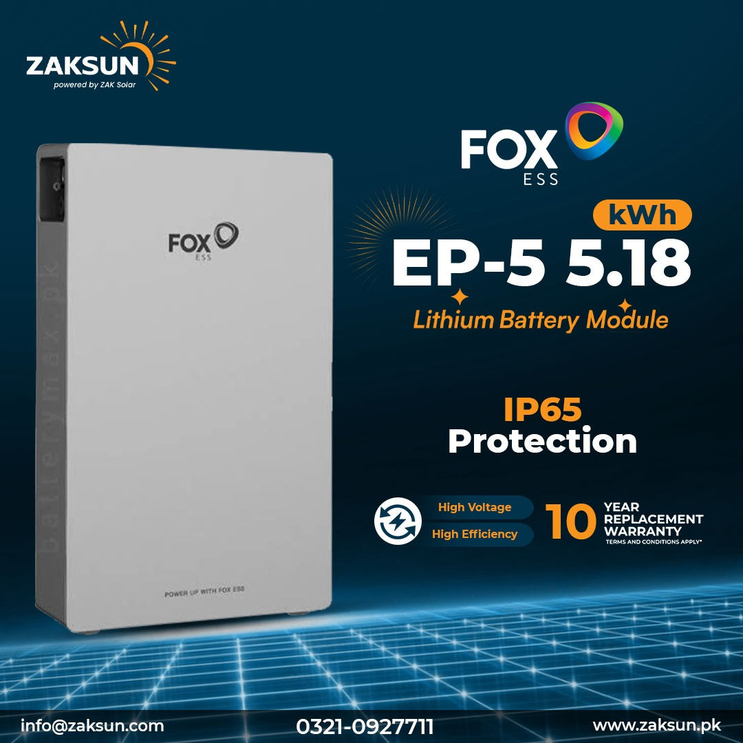 Fox EP-5 5.18 solar battery
