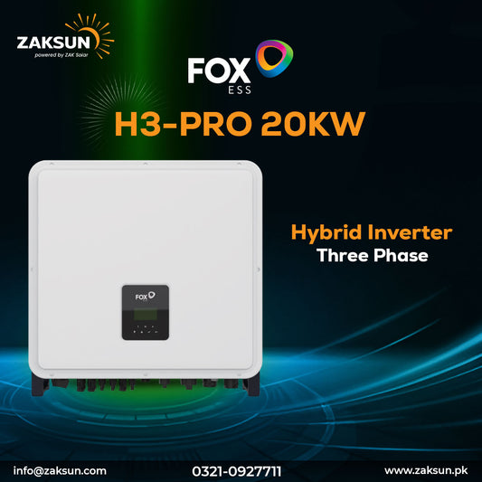 Fox 20kw Three Phase Hybrid Solar Inverter