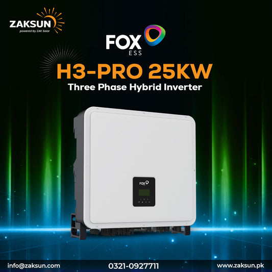 Fox 25kw Three Phase Hybrid Solar Inverter