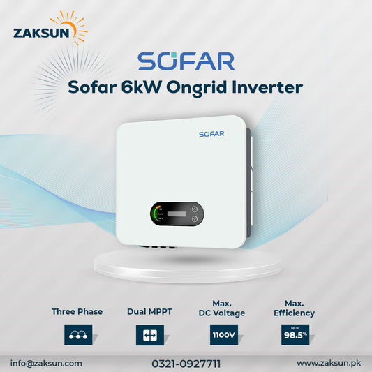 Sofar 6kW On Grid Inverter