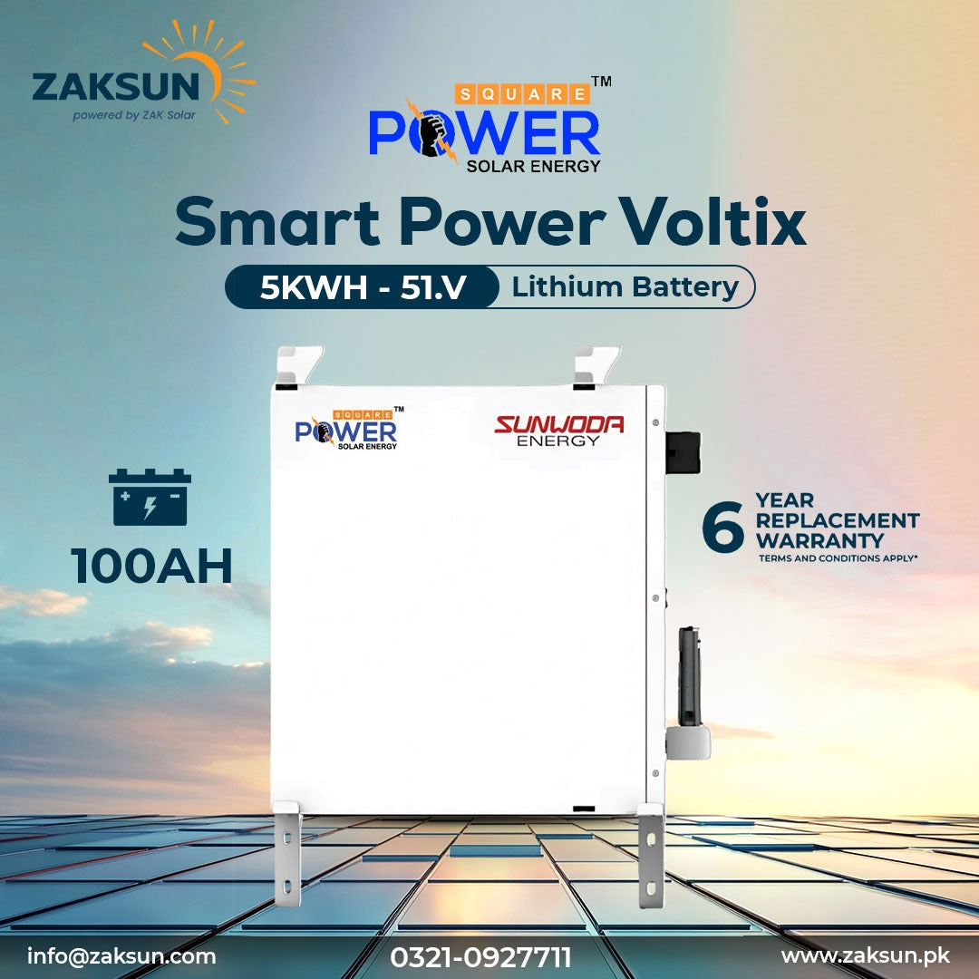 Power Square 51v/100 ip21 Solar Battery